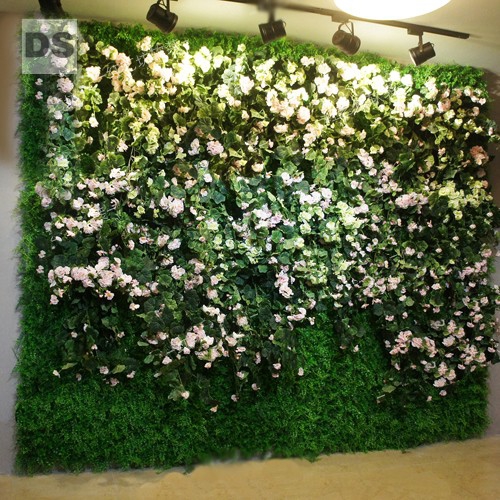 stickers simulation plant wall gardenia green plants